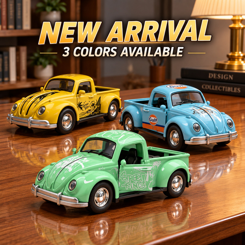 Vintage Collectibles - BARU 1:36 Mobil Model Truk Pickup