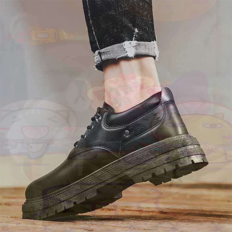 Vintage Collectibles Store - Sepatu Pria Tenis Pelatih Fashion Kulit