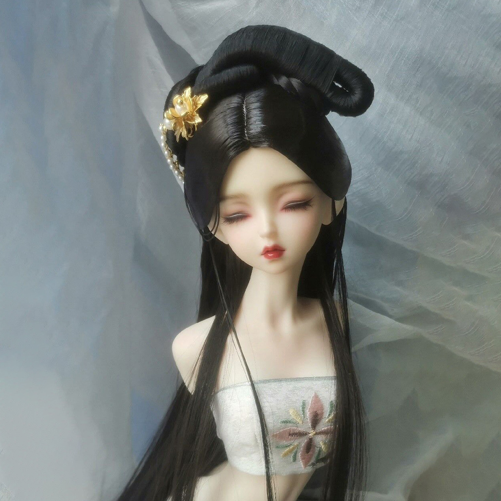 Vintage Collectible And Vintage Dolls - 1/4 1/3 Wig Boneka BJD Rambut