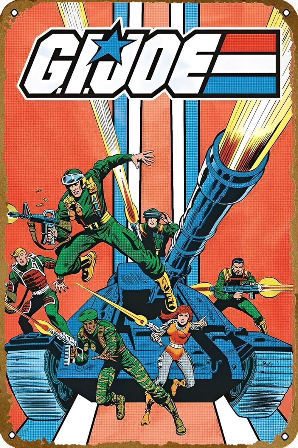 Gi Joe – Tank – Poster Vintage - Vintage Collectible Posters ulasan dan harga