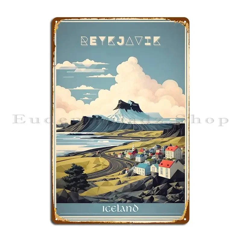 Reykjavik S Vintage Beauty A R - Vintage Collectible Posters ulasan dan harga