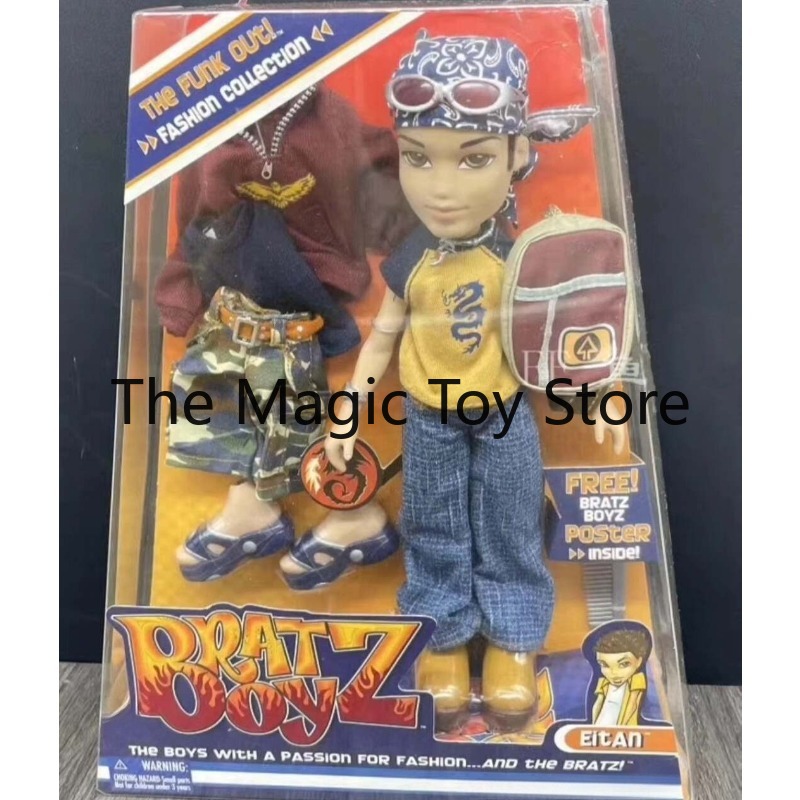 Boneka BRATZ BOYZ Eitan Asli,  - Vintage Collectible And Vintage Dolls ulasan dan harga