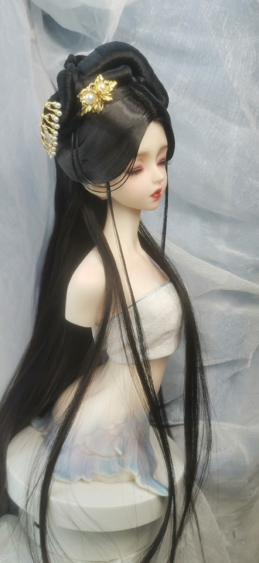 1/4 1/3 Wig Boneka BJD Rambut  - Vintage Collectible And Vintage Dolls ulasan dan harga