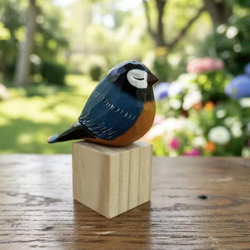 Figur Burung Kayu Ukiran Tanga - Vintage Collectibles Store ulasan dan harga