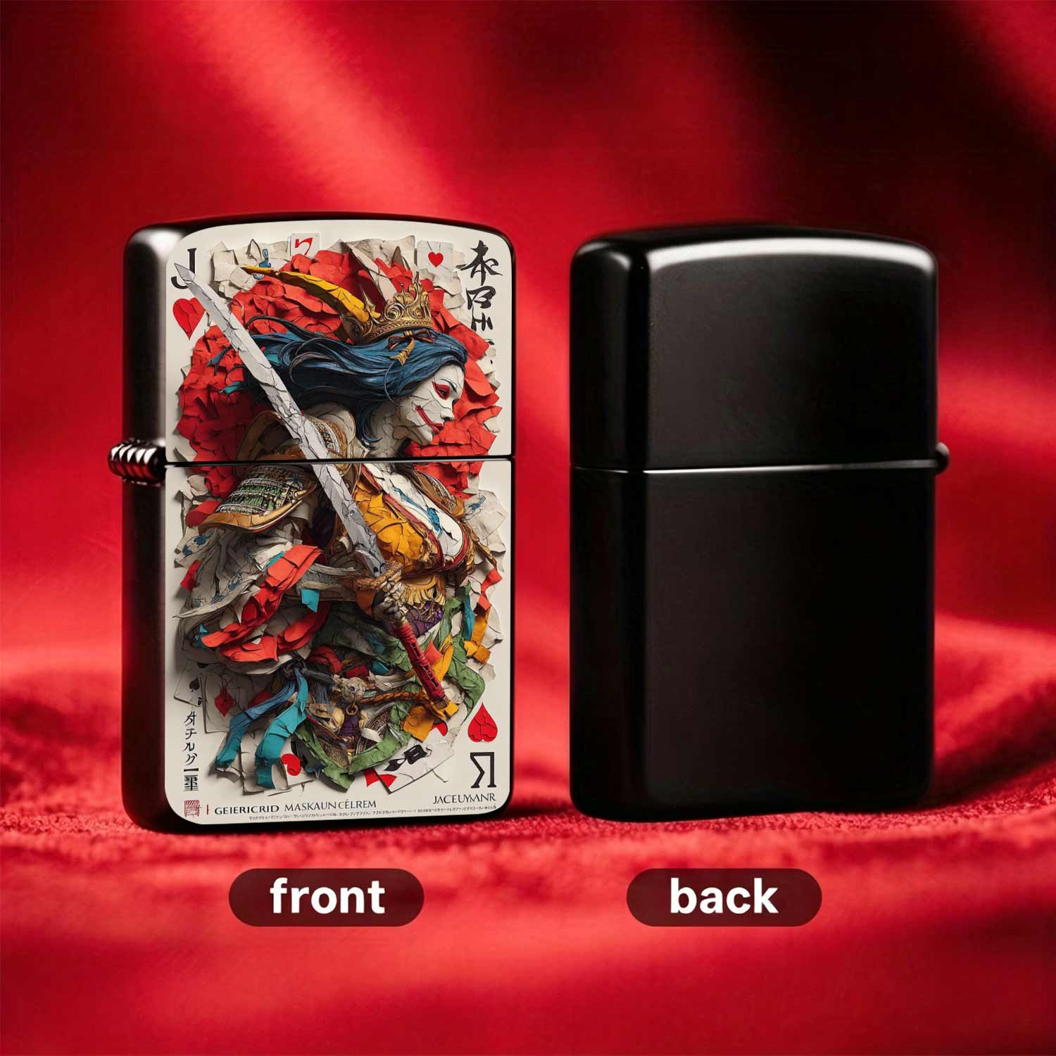 Pemantik Api Bergaya Samurai J - Vintage Collectible Lighters ulasan dan harga