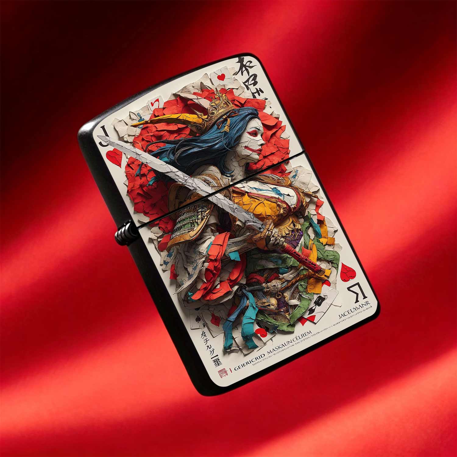 Pemantik Api Bergaya Samurai J - Vintage Collectible Lighters ulasan dan harga