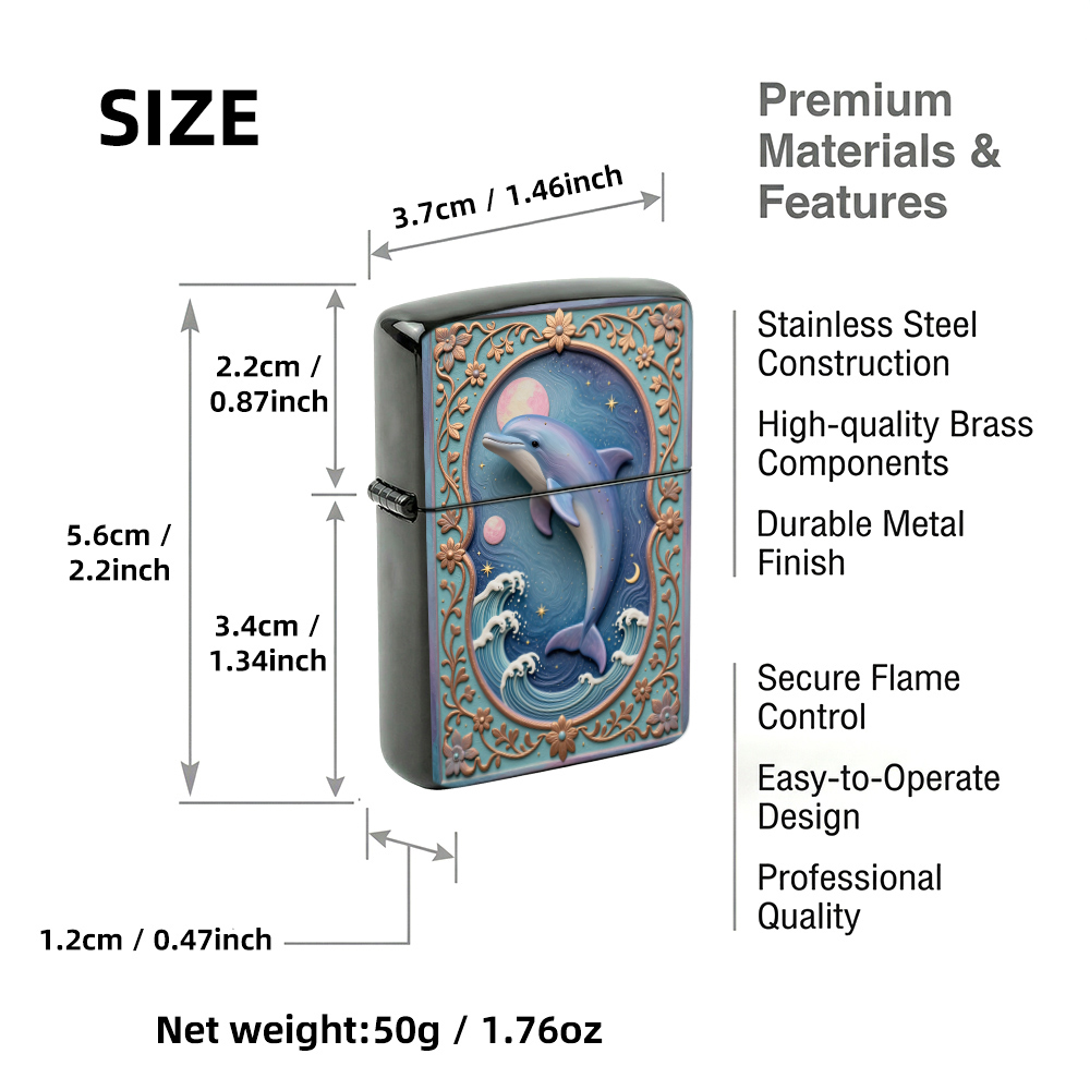 Korek Api Flip Top Motif Lumba - Vintage Collectible Lighters ulasan dan harga