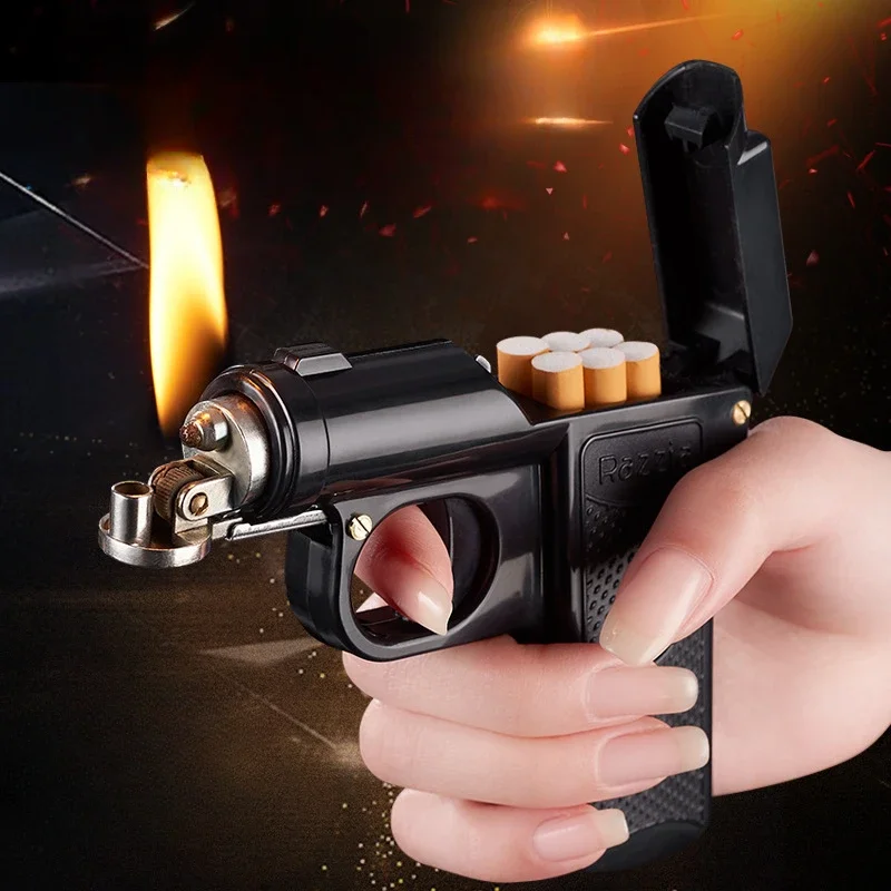 Pemantik Api Bentuk Pistol Vin - Vintage Collectible Guns ulasan dan harga