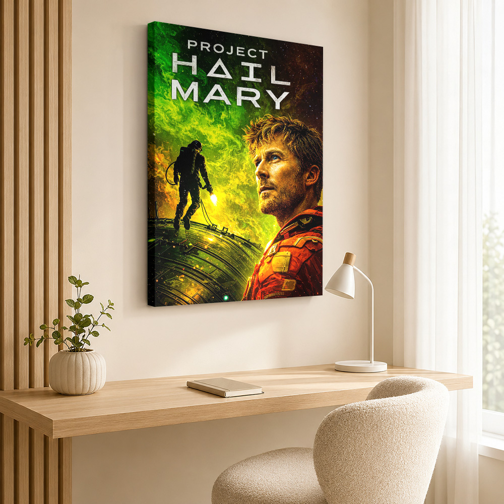 Poster Kanvas Film Project Hai - Vintage Collectible Posters ulasan dan harga