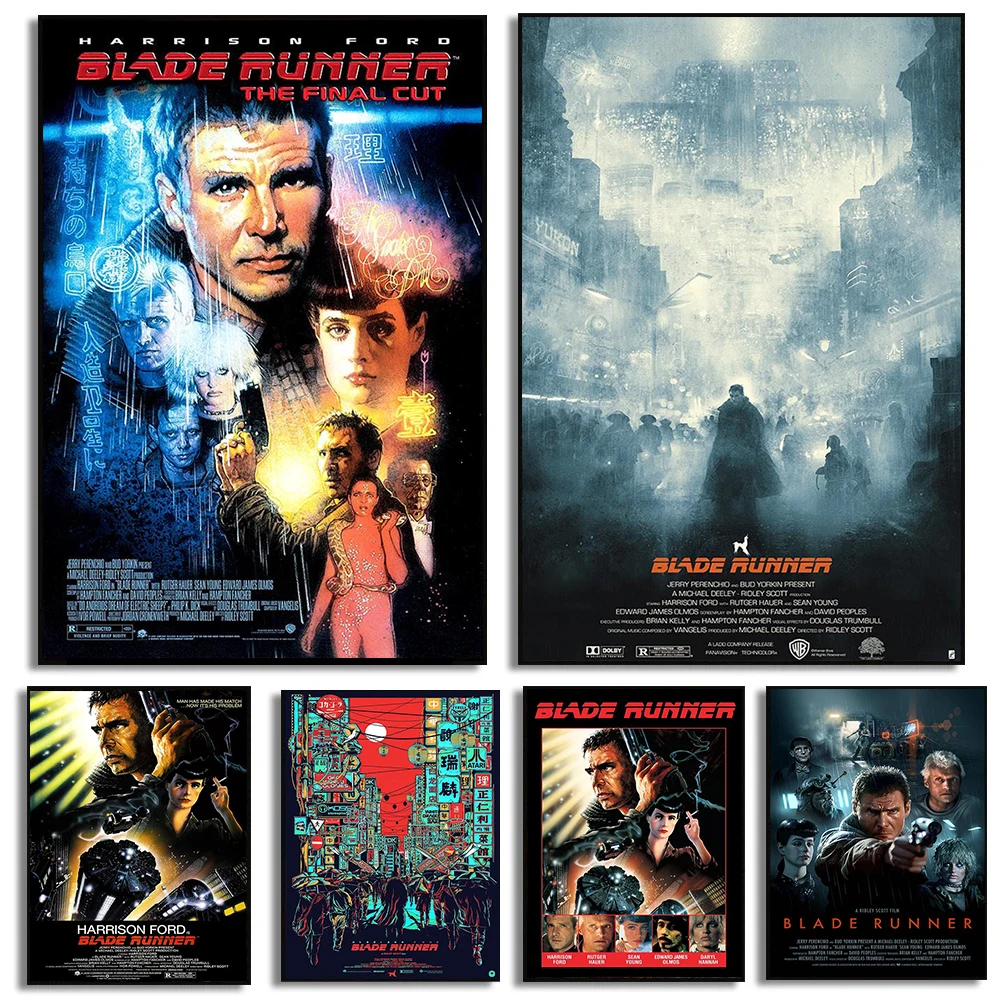 Poster Film Klasik Blade Runne - Vintage Collectible Posters ulasan dan harga