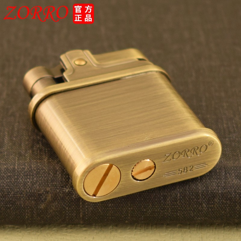 ZORRO 582 Korek Api Bahan Kuni - Vintage Collectible Lighters ulasan dan harga