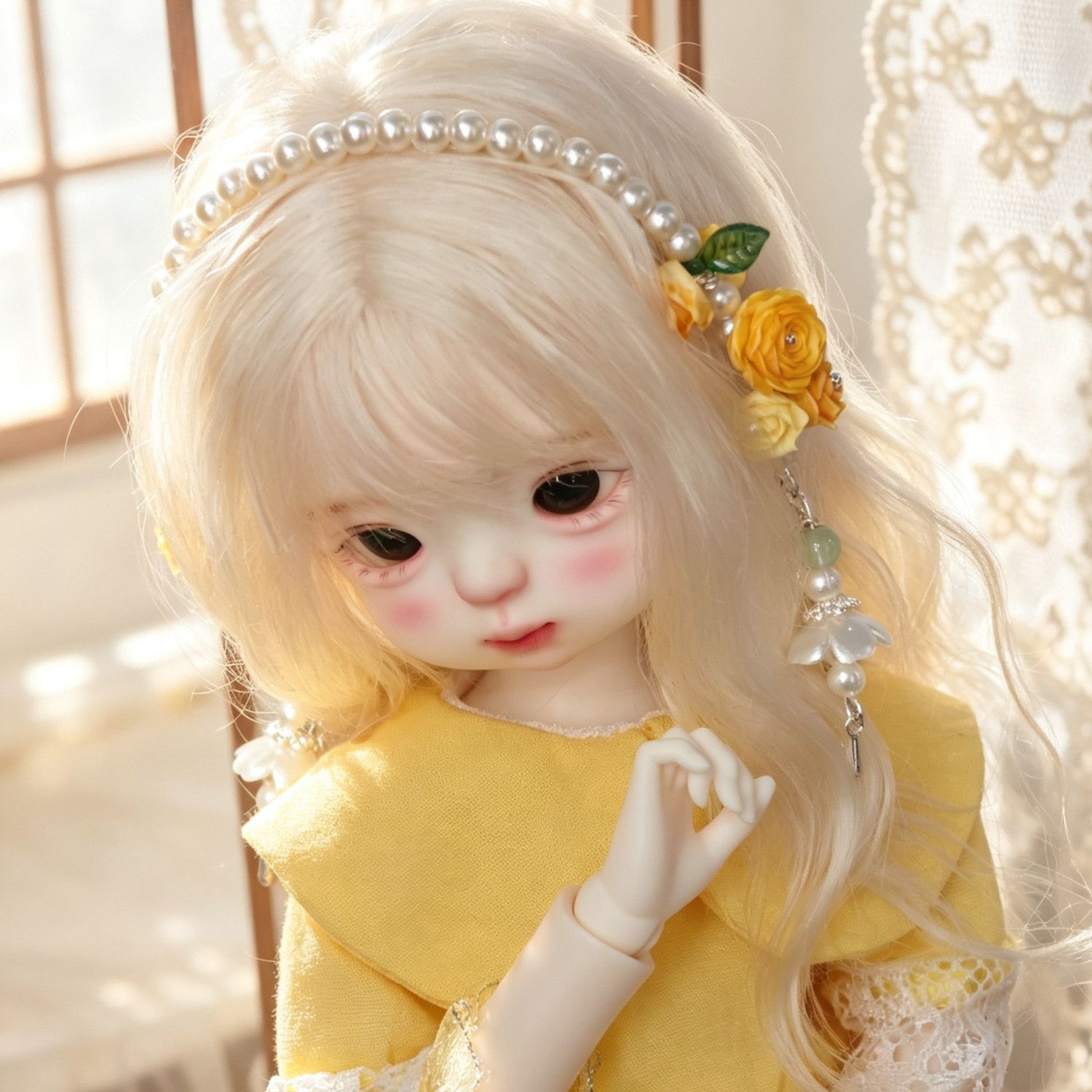 Bando Boneka Bunga Mutiara Bua - Vintage Collectible And Vintage Dolls ulasan dan harga