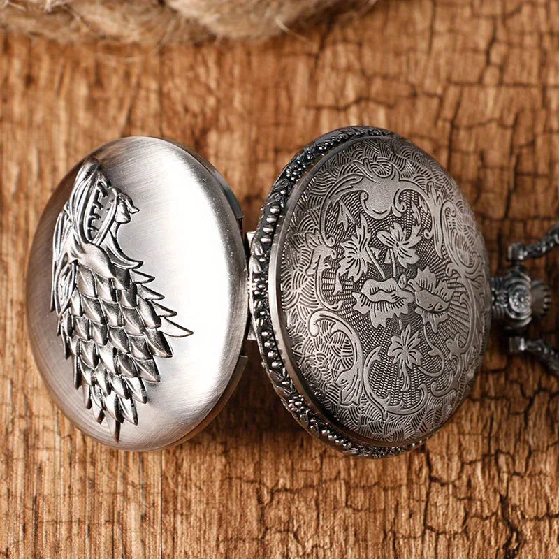 Jam Tangan Saku Gun-Metal Vint - Vintage Collectible Guns ulasan dan harga