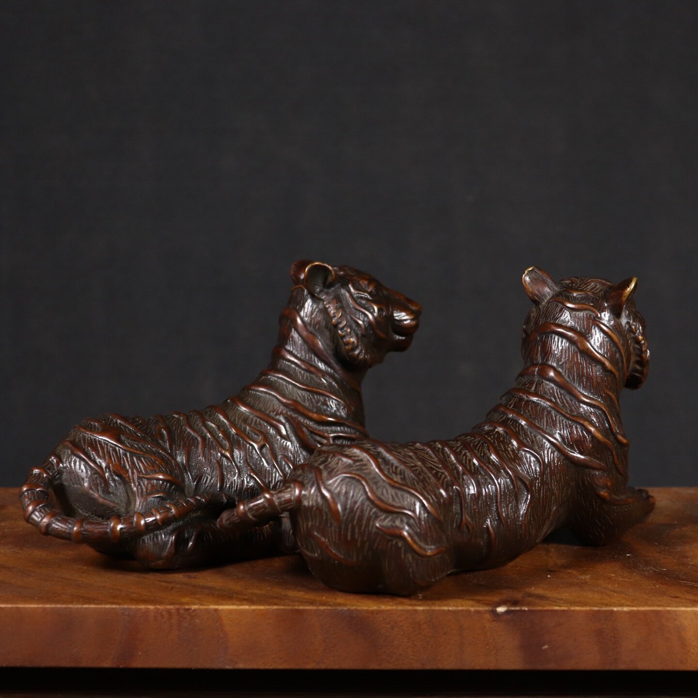 Patung Harimau Tembaga Antik F - Vintage Collectibles Store ulasan dan harga